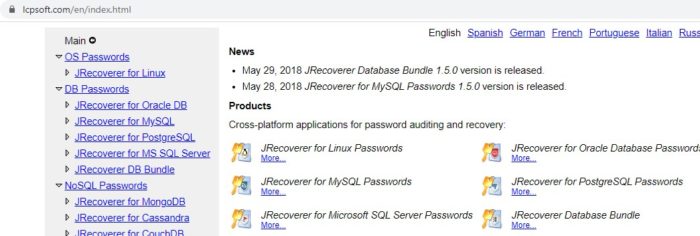 Crack sql server password changer