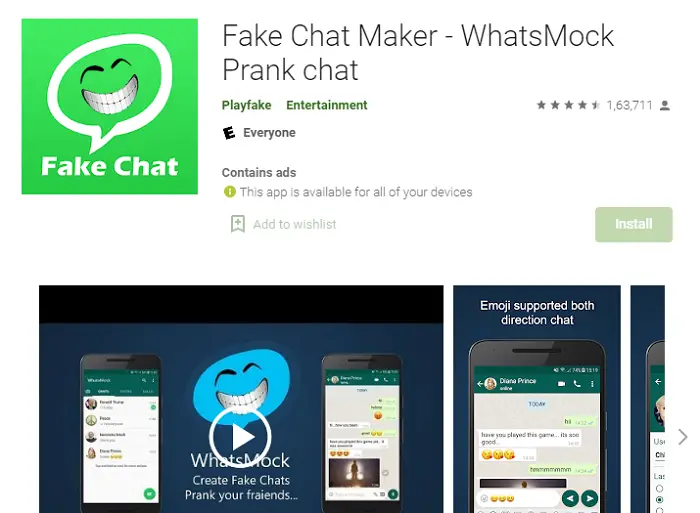 fake chat maker