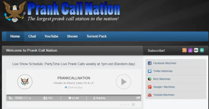 prank call nation