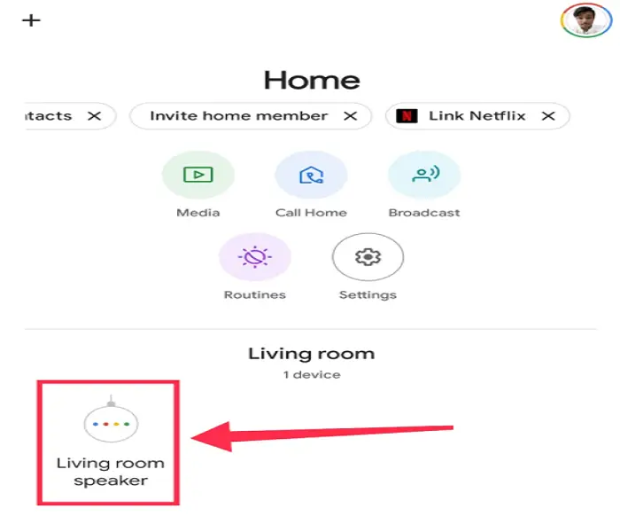 connecting to google home 