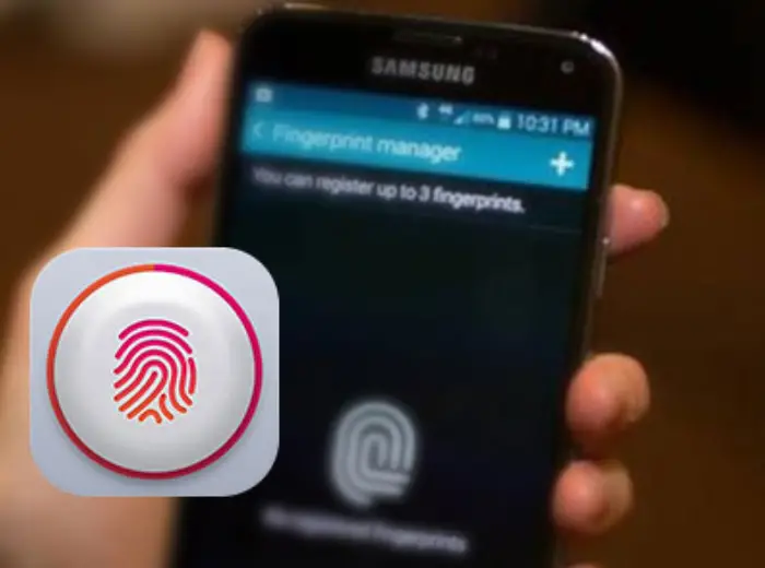touchscreen fingerprint lock