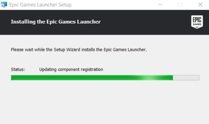 epic games launcher to install games