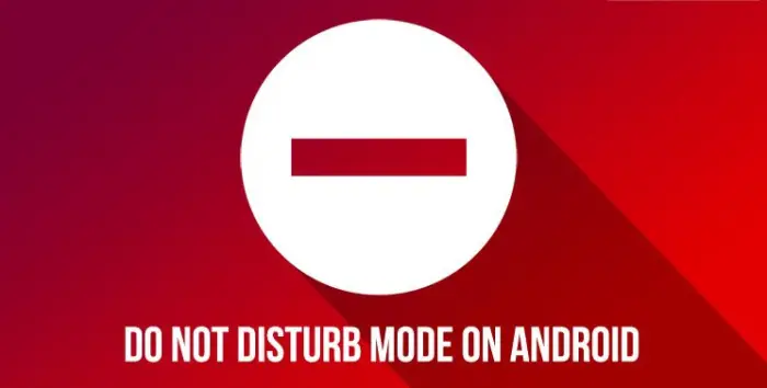 do not disturb for android