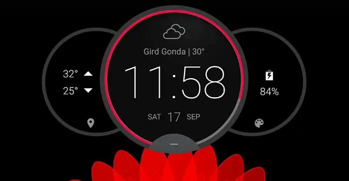 android-style world clock widget for windows 10