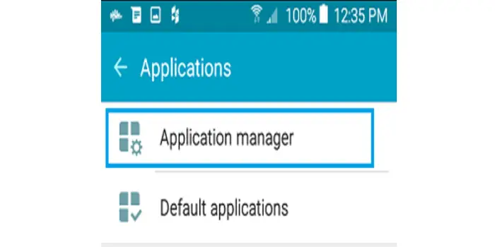 application manager