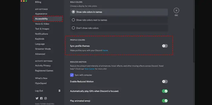 platform accessibility in discord