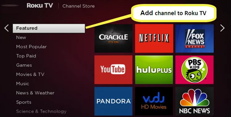 add channels