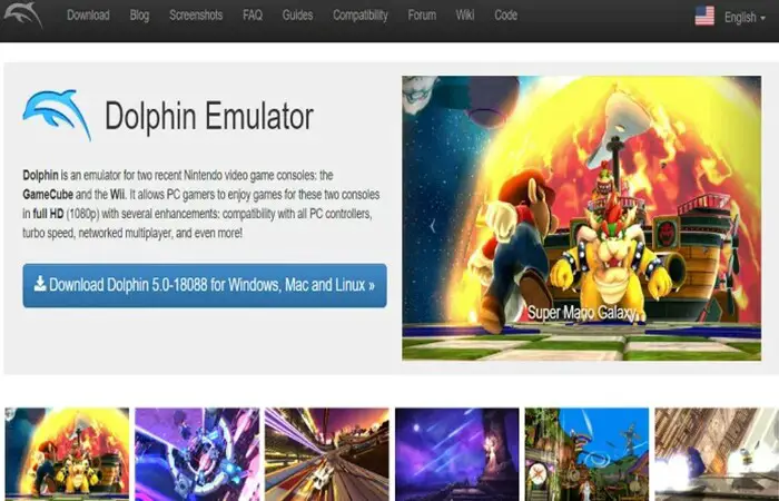 opening dolphin emulator