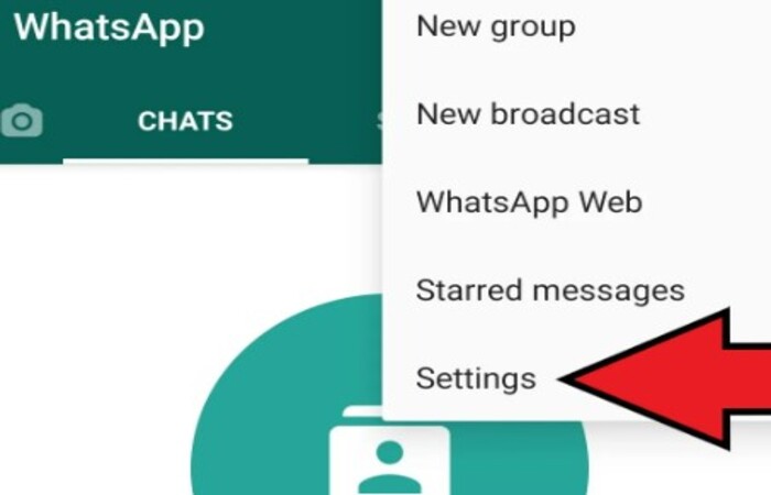 settings of whatsapp
