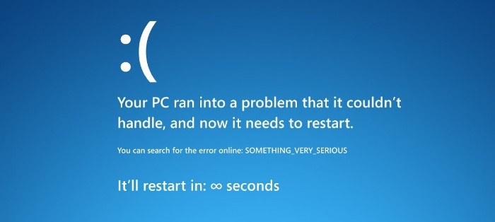 computer crashing due to virus