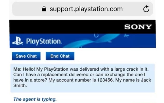 sony customer service