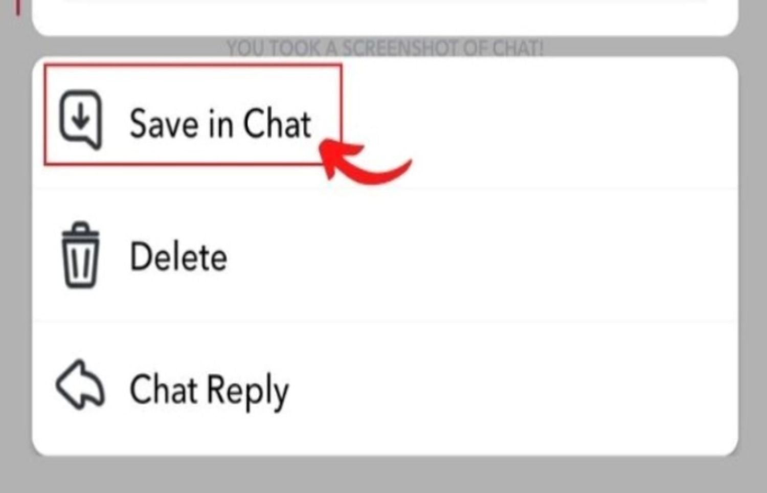 saving chats