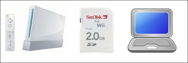 sd card on wii