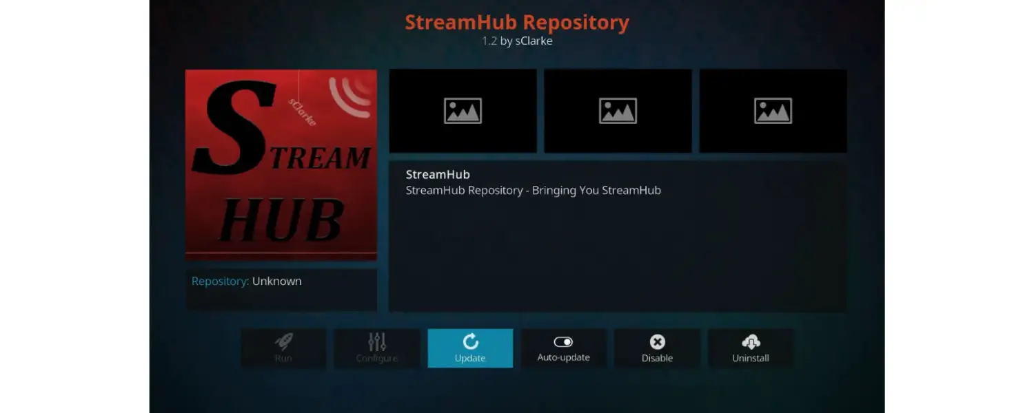 how to install stream hub on kodi stream hub repository 