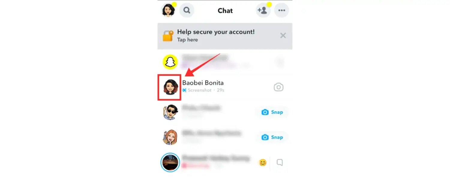is snapchat location accurate, select an individual chat