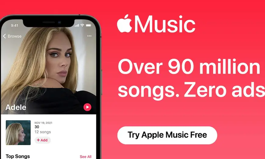 no ads on apple music