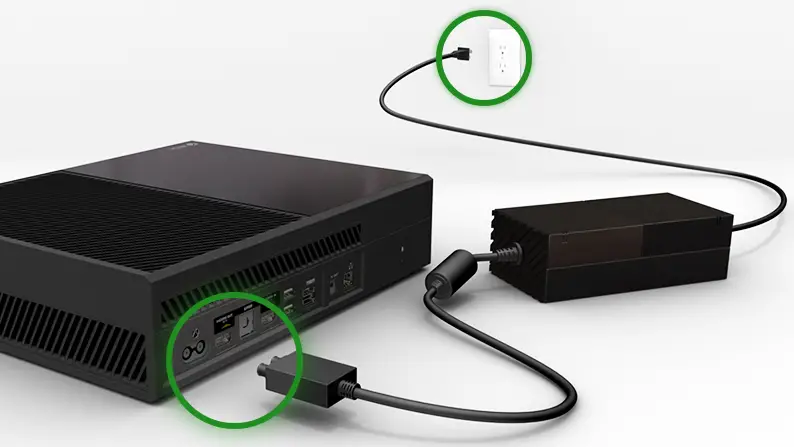 power supply to xbox
