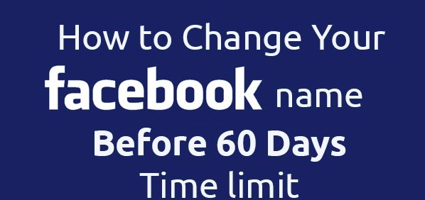 tricks to change facebook name on desktop