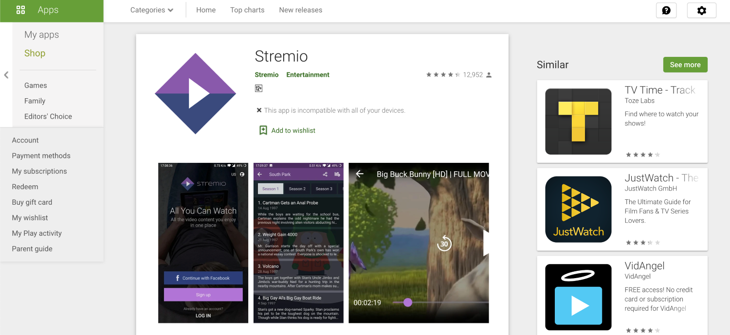 install stremio on your computer