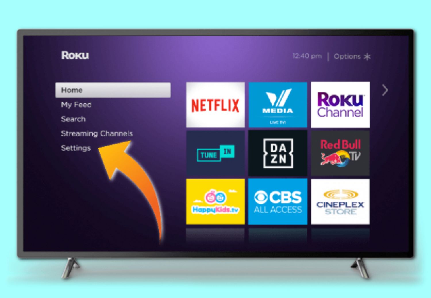 roku tv will display your pc's screen.