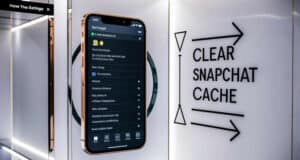 how to clear snapchat cache on iphone